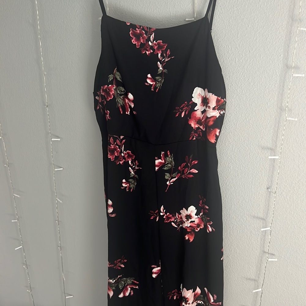 Wild Fable Black Floral Romper